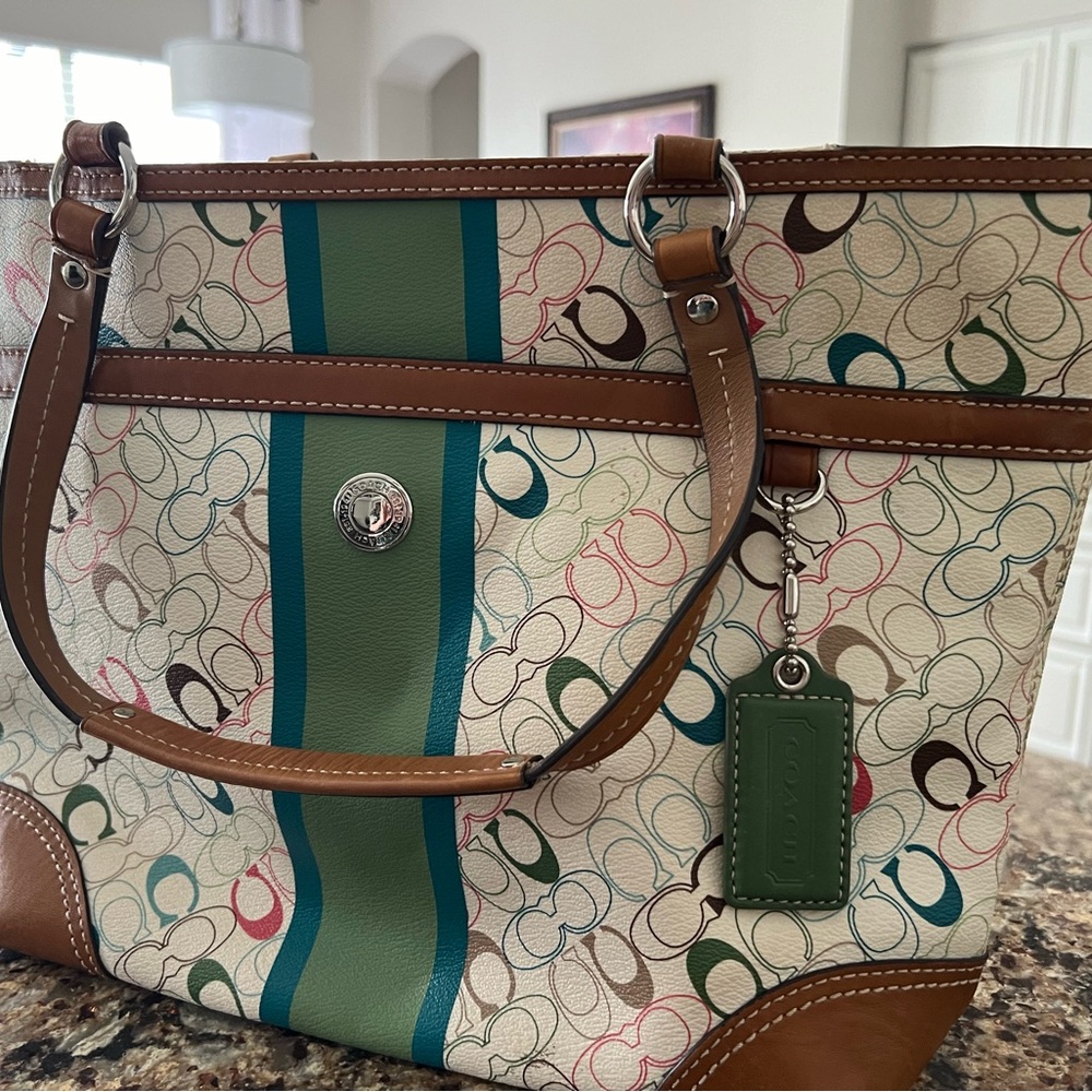 Coach bag, Preppy Casual Princess